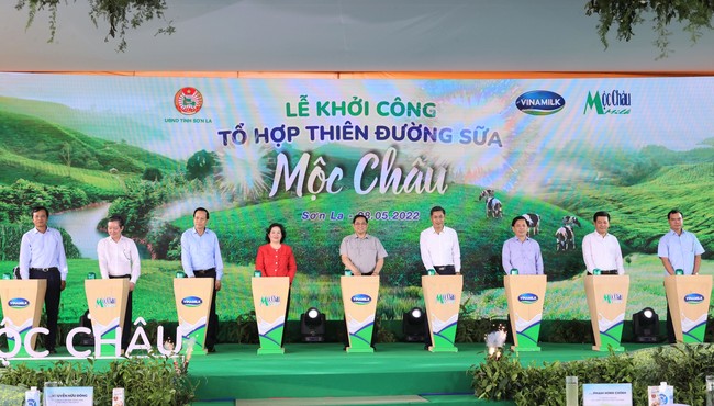 Khám phá tổ hợp Thiên đường sữa Vinamilk và Mộc Châu Milk vừa khởi công