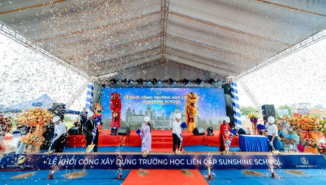 Khởi công xây dựng trường liên cấp Sunshine School