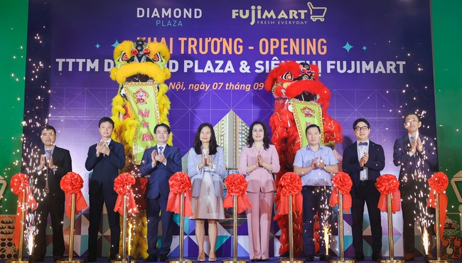 Khai trương TTTM Diamond Plaza - Điểm mua sắm lý tưởng của Hà Nội