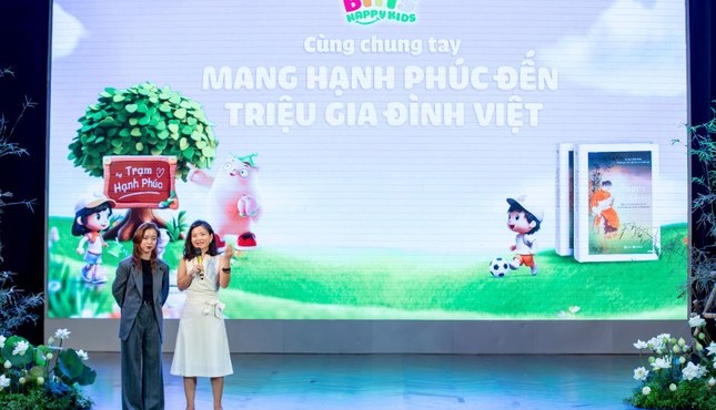  Biti's ra mắt Trạm Hạnh Phúc Biti's và dự án cuốn sách Happy Children