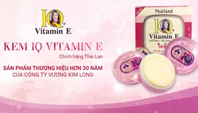 Kem thoa mặt IQ Vitamin E Whitening Melasma không đạt tiêu chuẩn chất lượng