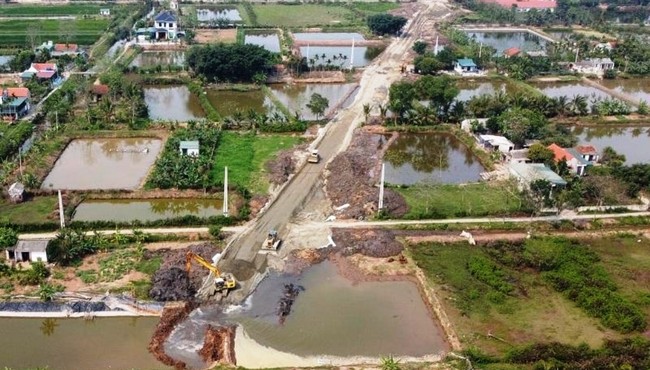 Thanh Hóa: Dự án nghìn tỷ đường bộ ven biển Nga Sơn - Hoằng Hóa chậm tiến độ