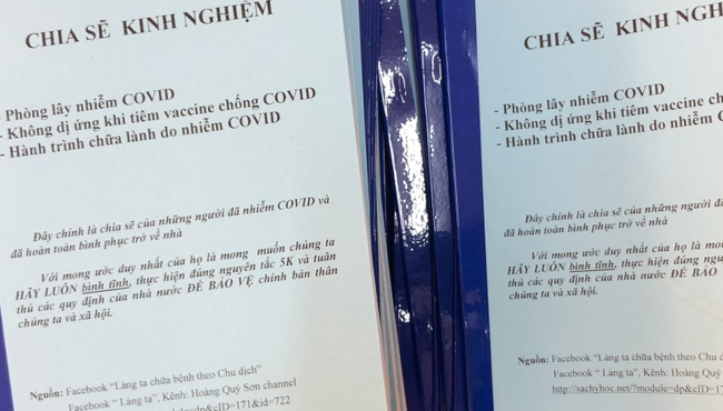 Chiêu trò chữa Covid-19 phản khoa học