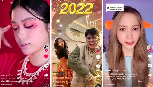 Nhìn lại những trend nổi bật trên Tiktok năm 2022