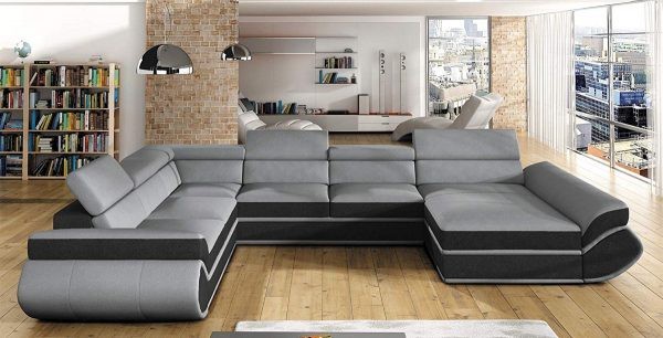 Làm mới phòng khách bằng ghế sofa giường đón Tết 