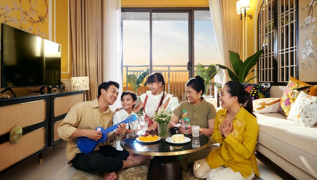 Độ nóng bất ngờ của căn phòng 3 ngủ tại Hanoi Melody Residences