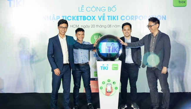 Tiki ‘thâu tóm’ trang bán vé trực tuyến Ticketbox