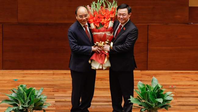 Chủ tịch nước Nguyễn Xuân Phúc: 'Con tàu Việt Nam đã vượt qua một hải trình dồn dập, đầy bão tố'