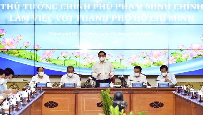 Thủ tướng Phạm Minh Chính làm việc với TP HCM, giải quyết những vấn đề trọng tâm, cấp bách của TP