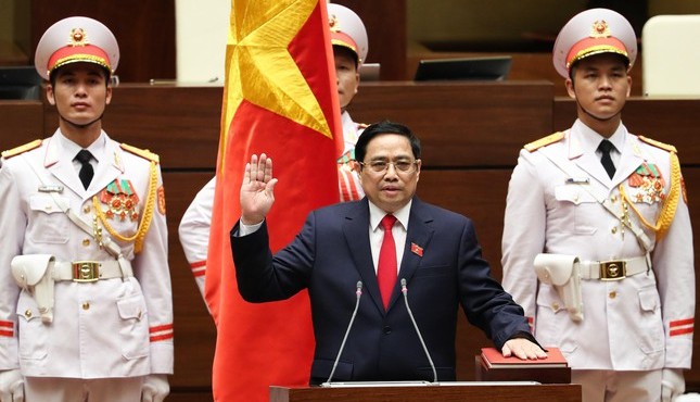 Ông Phạm Minh Chính tái đắc cử Thủ tướng Chính phủ