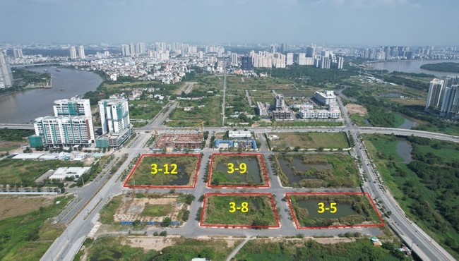 Đấu giá lại 4 lô đất 'vàng' từng bị bỏ cọc tại Thủ Thiêm