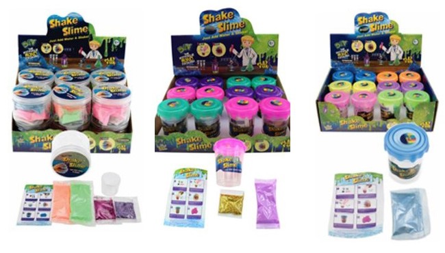 Vì sao Thu hồi đồ chơi DIY Shake Slime?