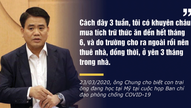 Những phát ngôn đáng chú ý của ông Nguyễn Đức Chung
