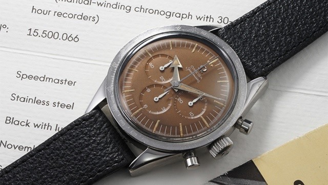 Cận cảnh đồng hồ Omega Speedmaster 1957 trị giá 3,4 triệu USD 