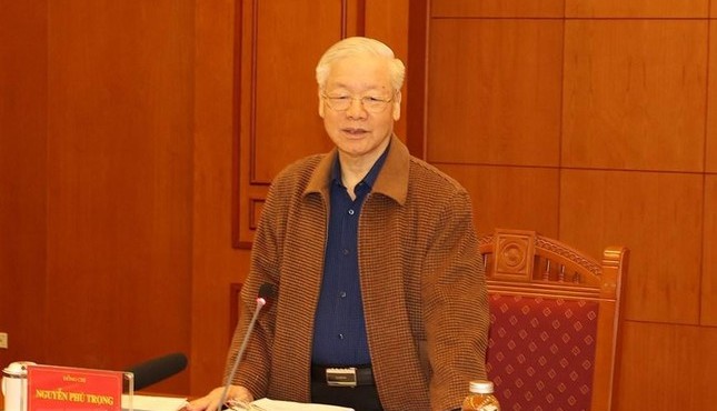 Tổng Bí thư chủ trì họp Thường trực Ban Chỉ đạo Trung ương về chống tham nhũng