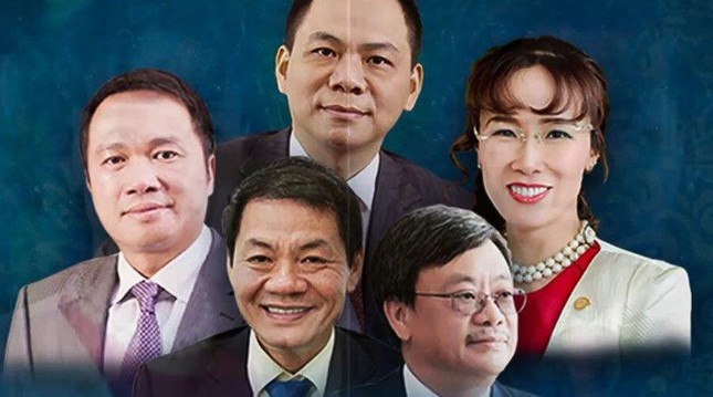 Các tỷ phú Việt và những cú bứt phá trong khó khăn năm 2021