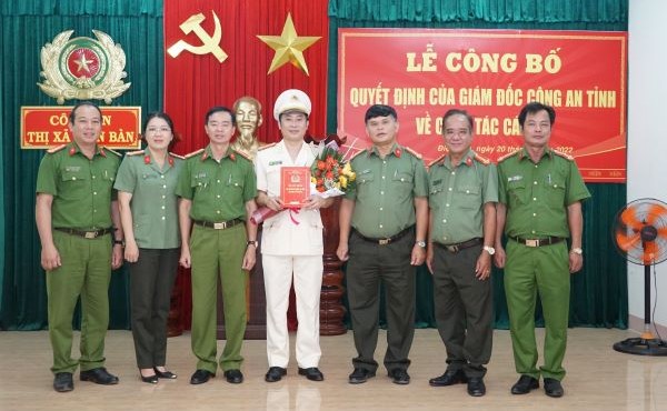 Trung tá Nguyễn Công Đức làm Phó trưởng Công an thị xã Điện Bàn