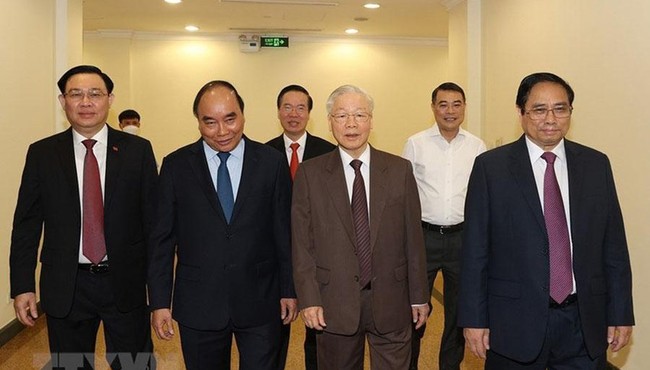 Tổng Bí thư Nguyễn Phú Trọng dự hội nghị toàn quốc về phát triển vùng Đồng bằng sông Cửu Long