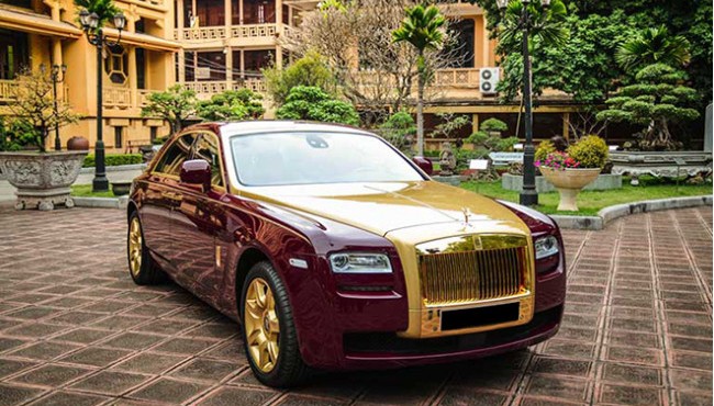 Rolls-Royce Ghost mạ vàng của ông Trịnh Văn Quyết tiếp tục ế khách