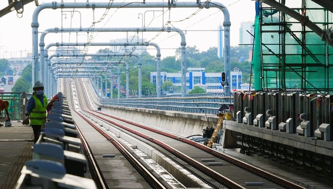 Hình ảnh tuyến Metro Bến Thành - Suối Tiên sau hơn 10 năm khởi công 