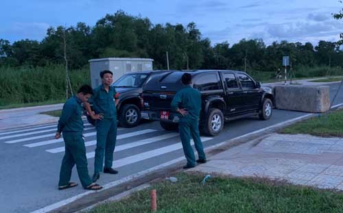 “Vật lạ” nghi quả lựu đạn nằm gần KDC ở Sài Gòn