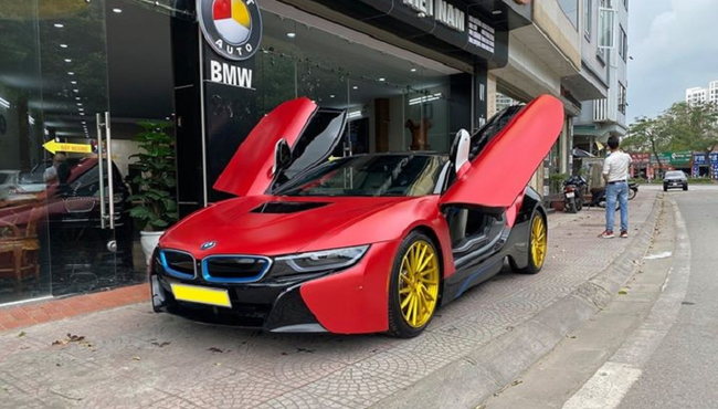 BMW i8 đình đám một thời nay chỉ 3,8 tỷ ở Hà Nội  