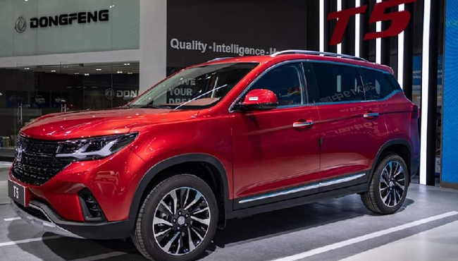 SUV tầm trung Dongfeng T5 về Việt Nam với giá 689 triệu đồng