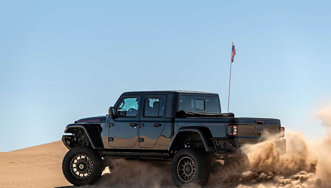 Xe bán tả hạng nặng Maximus 1000 độ từ Jeep Gladiator hơn 5 tỷ đồng