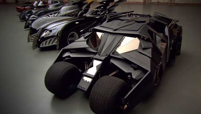 Quá trình tiến hoá của Xe Dơi - Batmobile như thế nào? 