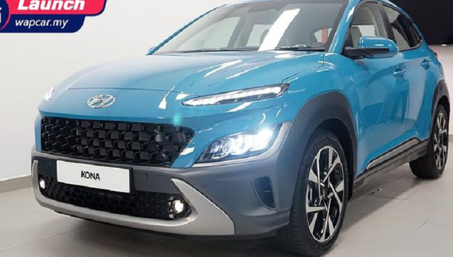 Hyundai Kona 2021 giá từ 670 triệu đồng tại Malaysia