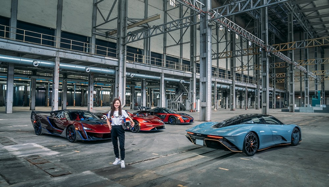 Nữ đại gia Singapore sở hữu dàn xe khủng McLaren 