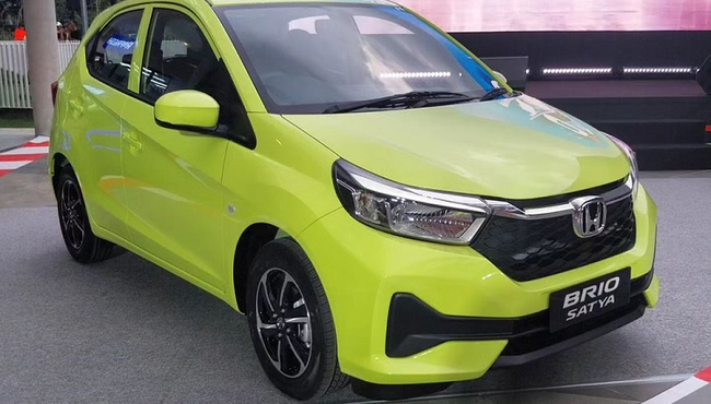 Honda Brio 2023 chỉ từ 262 triệu đồng tại Indonesia