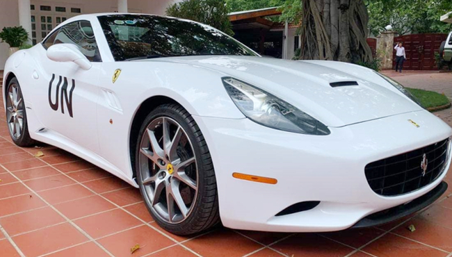 Đại gia Đặng Lê Nguyên Vũ lại tậu Ferrari California hơn 10 tỷ