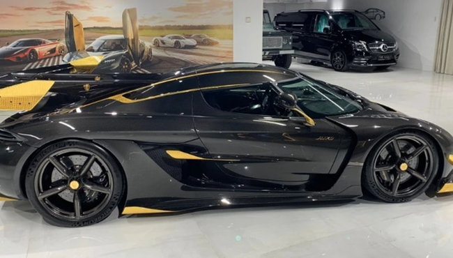 Siêu xe độc nhất Koenigsegg Jesko Odin dát vàng hơn 80 tỷ