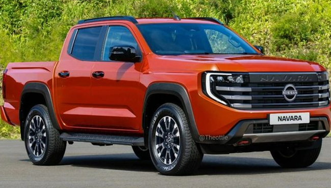 Nissan Navara 2025 thế hệ mới vẫn được giữ kín thông tin 