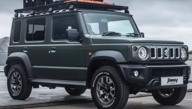 Suzuki Jimny phiên bản bán tải lộ diện 