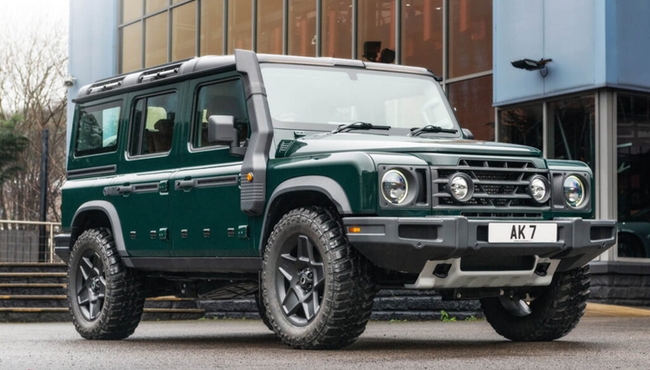 Ineos Grenadier có diện mạo hao hao Land Rover Defender