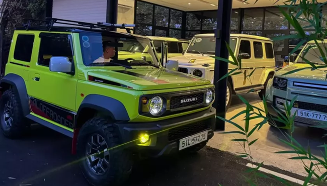 Đại gia Bình Dương chi tiền mua Suzuki Jimny giá rẻ để trải nghiệm