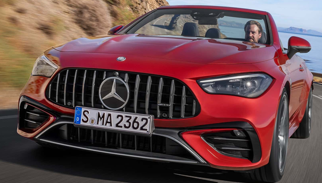 Mercedes-AMG trình làng mẫu xe sang mui trần thể thao CLE 53 4Matic+Cabriolet 2024 