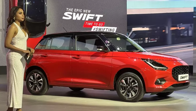 Suzuki Swift 2024 mới được cải tiến nhẹ, giá rẻ 