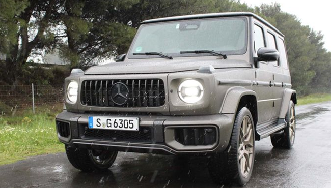 Phiên bản nâng cấp của mẫu SUV hạng sang Mercedes-AMG G63 2025 mới