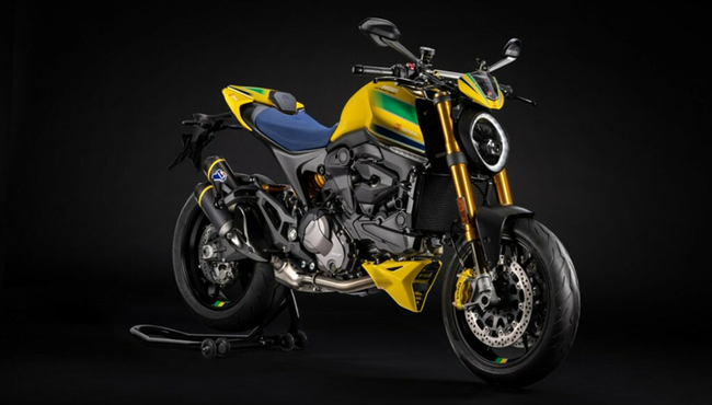 Ducati Monster Senna phiên bản tri ân Ayrton Senna từ 589 triệu đồng