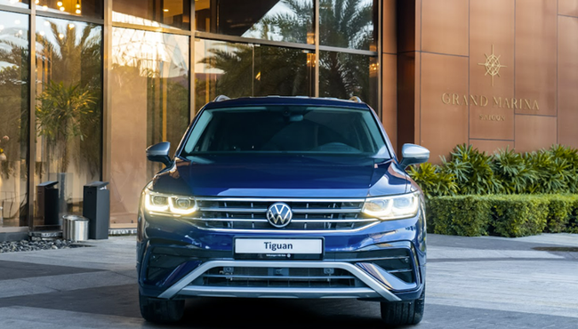 Xem bản cao cấp nhất của dòng SUV Volkswagen Tiguan Platinum 2024 