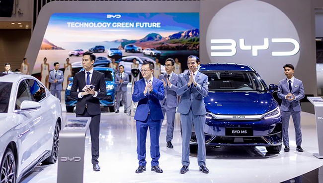 BYD ấn tượng với với dàn ôtô đậm chất công nghệ VMS 2024