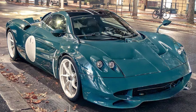 Siêu xe sặc mùi hàng hiệu Pagani Huayra Codalunga gần 190 tỷ đồng