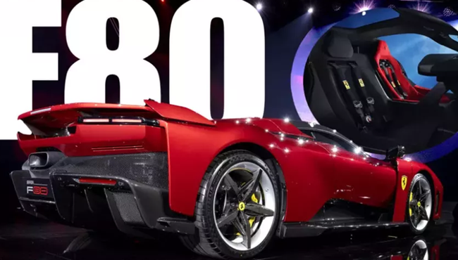 Ferrari F80 được rao bán hơn 147 tỷ đồng 