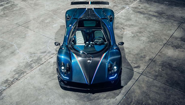 Choáng với siêu xe Pagani Zonda Tricolore không dưới 250 tỷ đồng