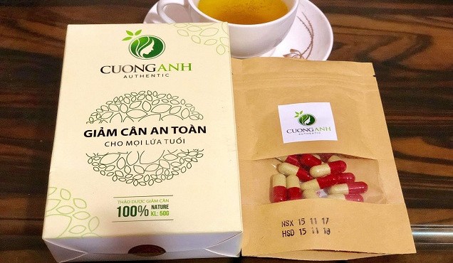 Trà giảm cân Cường Anh đầy sai phạm, còn dính chất cấm Sibutramine?