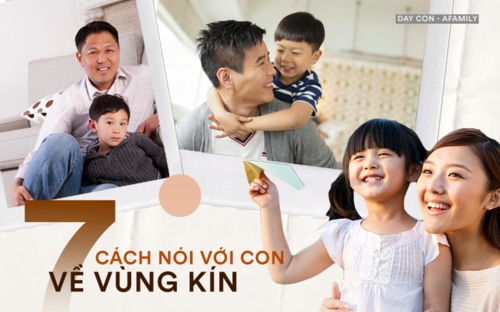 7 cách dạy trẻ về vùng kín mà không khiến trẻ sợ hãi