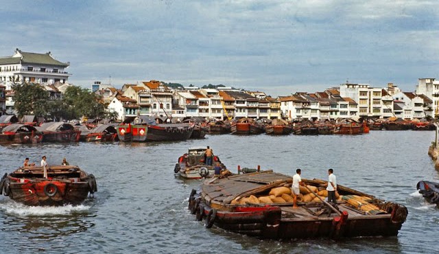 Bộ ảnh thu hút về quốc đảo Singapore năm 1971